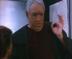 Anthony Quinn in Treasure Island in Outer Space - 1987