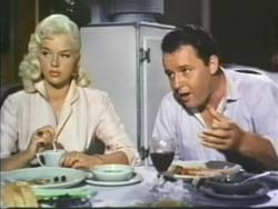 Diana Dors and Rod Steiger in The Unholy Wife