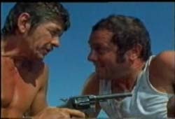 Charles Bronson and Tony Curtis in You Can't Win 'Em All