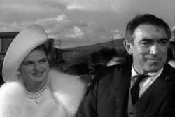 Anthony Quinn & Ingrid Bergman in The Visit