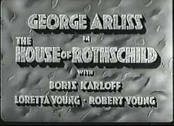 The House Of Rothschild - 1934