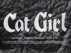 Cat Girl - 1957