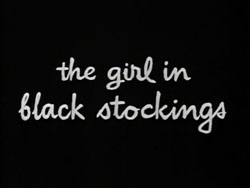 The Girl In Black Stockings - 1957