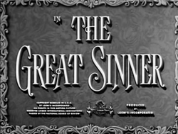 The Great Sinner - 1949