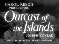 Outcast Of The Islands - 1952