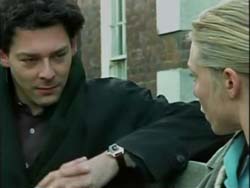 Richard Coyle & Samantha Janus in Strange - 2003 TV series