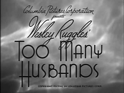 Too Many Husbands (1940