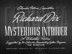 Mysterious Intruder (1946)