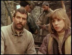 Tom Selleck & Bess Armstrong in High Road To China 1983